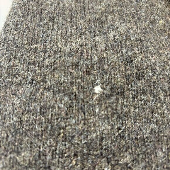 Women’s‎ Ivan Grundhal Brown Shetland Wool Asymmetrical Cardigan Sweater Medium - Picture 8 of 13